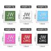 Эмалевые значки JW.ORG на заказ, броши с Иисусом, значки на лацкан, мультяшные красочные простые украшения, подарок для детей, друзей