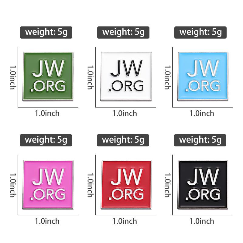 Эмалевые значки JW.ORG на заказ, броши с Иисусом, значки на лацкан, мультяшные красочные простые украшения, подарок для детей, друзей
