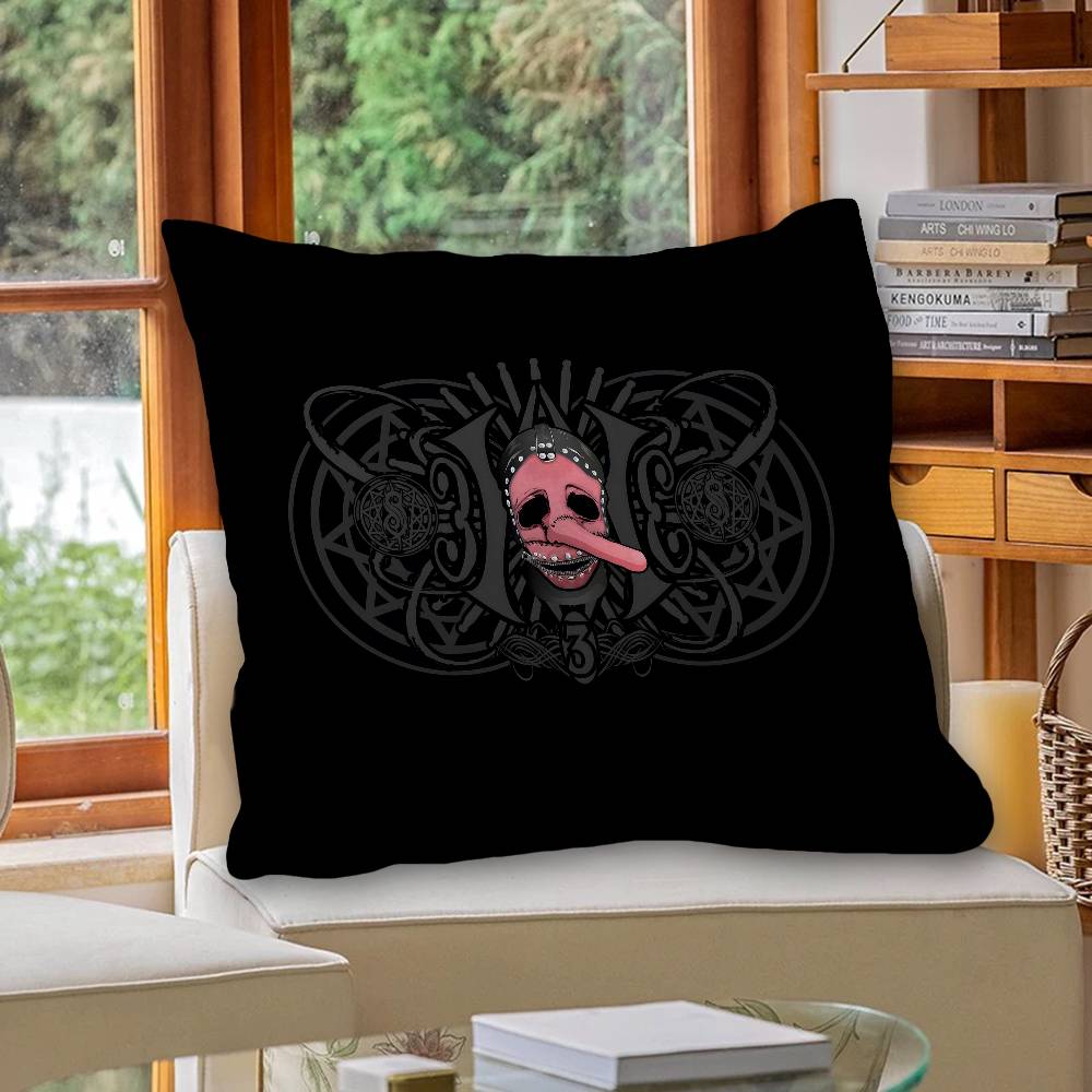 S-Slipknots Heavy Metal Band Pillow Gifts Home Office Furnishings Bedroom Sofa Car Cushion Cover Case 45X45Cm