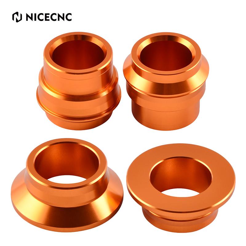 NICECNC For KTM SX 125 250 SXF 450 2015-2022 Husqvarna TC 125 TX FX FC 2017-2022 22MM/25MM Front Rear Wheel Spacers Hub Collars