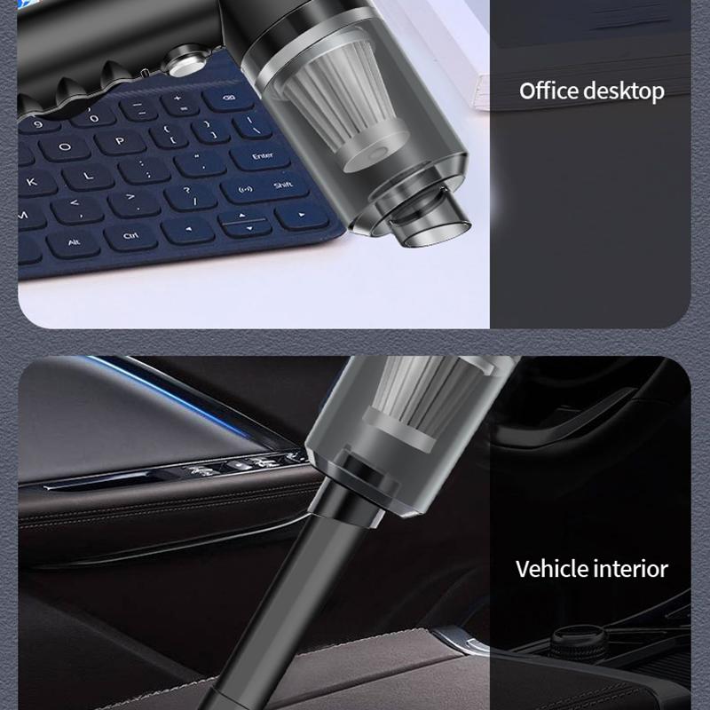 Youpin Автомобильный пылесос Беспроводная зарядка через USB Мощное всасывание Портативный Мини Мощный Воздухоочиститель Главная