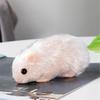 Реалистичная кукла-хомяк для ребенка Силиконовая модель хомяка Игрушка Reborns Фигурка питомца-животного для детей Коллекционная подарочная игрушка