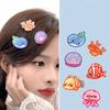 Coral Jellyfish Hair Clips Seaweed Animal Duckbill Clip Cute Ocean Fish Hairpin  Party