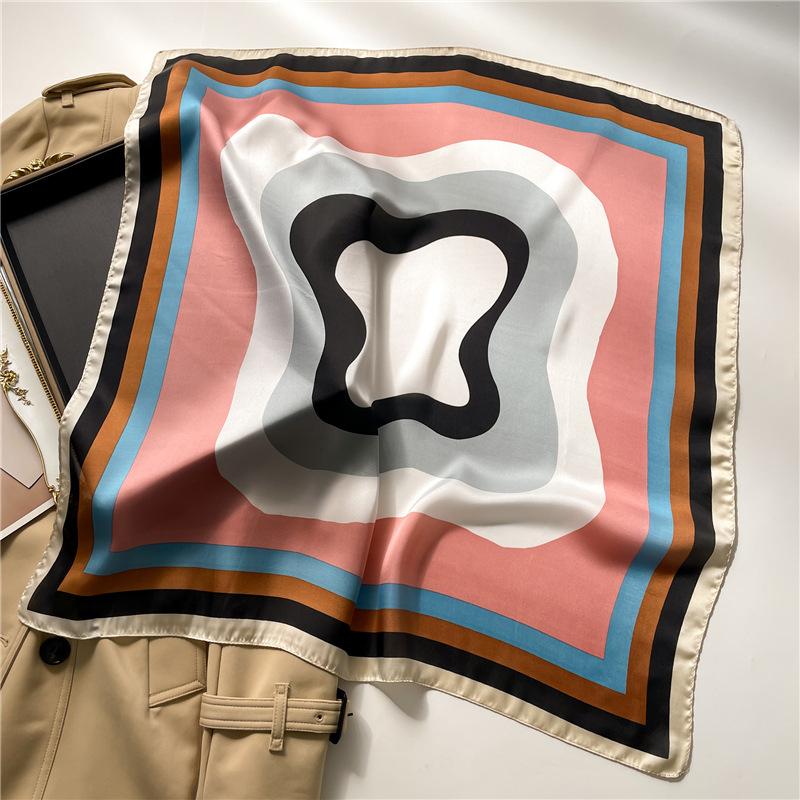 70 * 70 см новый шелковый маленький квадратный шарф для защиты шеи женщин профессиональный шарф универсальный шарф для волос шарф