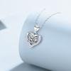 Heart-shaped Necklace, Love Pendant, Female Beating Heart, Sweet Light Luxury, Niche High-end Collarbone Chain