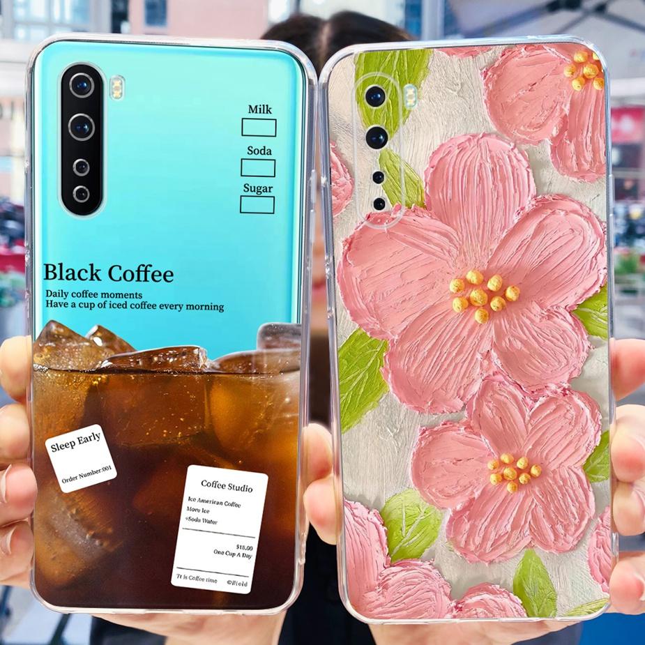 For OnePlus Nord Case AC2001 AC2003 Stylish Painted Cover Soft Siliicone Phone Case For Oneplus 8 Nord 5G One Plus Z Back Shell