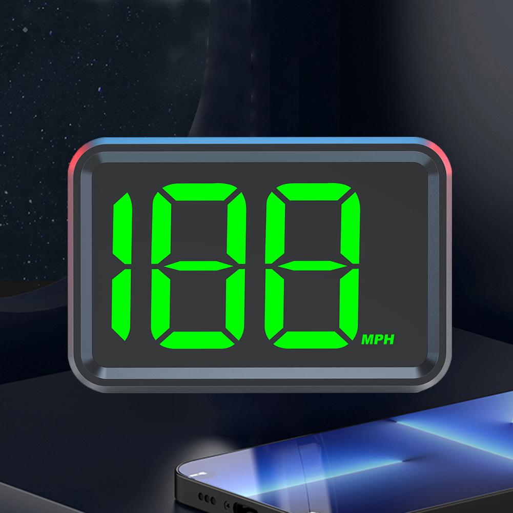 GPS км/ч миль/ч HUD спидометр Head Up Display цифровой спидометр датчик скорости с большим шрифтом для автомобиля гольф-кара автобуса лодки