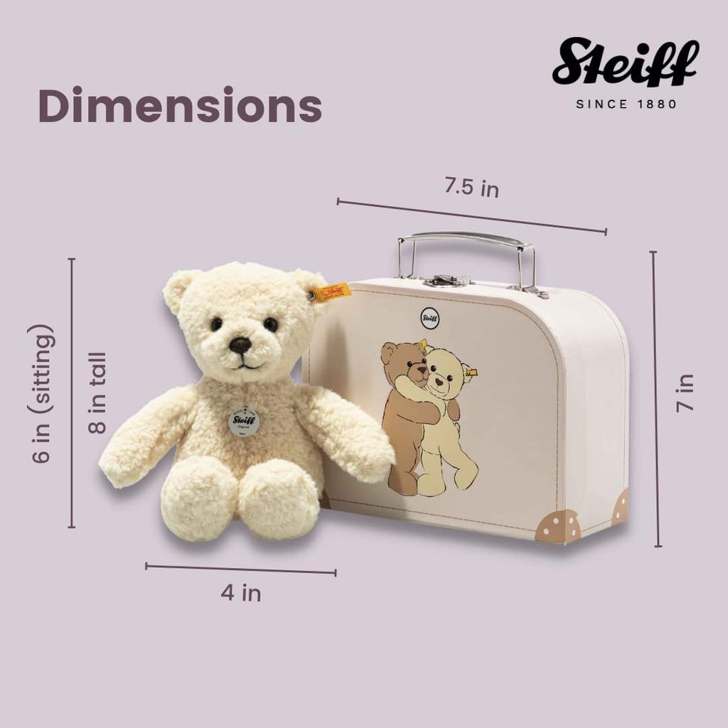Мягкая игрушка-чемоданчик «Мила» от Steiff Teddy Bear [Авторизованный японский продукт]