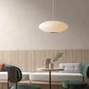 Modern Silk Pendant Lights Nordic Minimalist Designer LED Lamp Dining Table Hanging Chandelier Bedroom Decoration Home Lighting