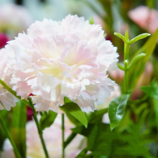 1шт гвоздика искусственный цветок поддельные растения домашний декор свадьба центральные части