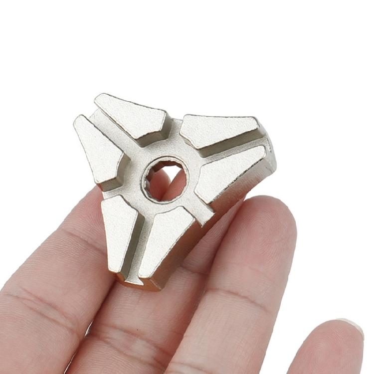 Квадратный ниппельный ключ 3 размера в одном, Инструменты для правки колес, 3,23/3,3/3,45 мм