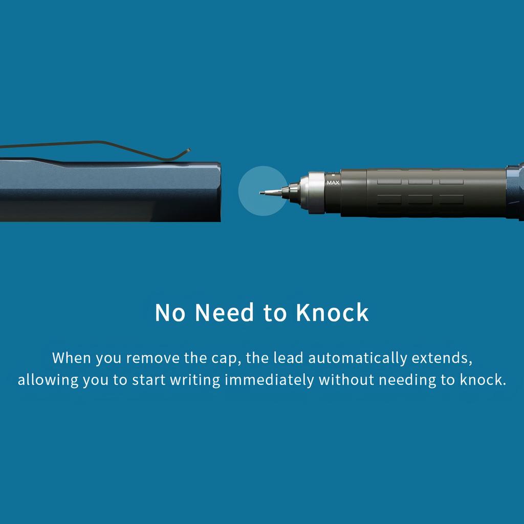 Mitsubishi Pencil Mechanical Pencil Kurtoga Dive Abyss Blue 301473000 0.5mm