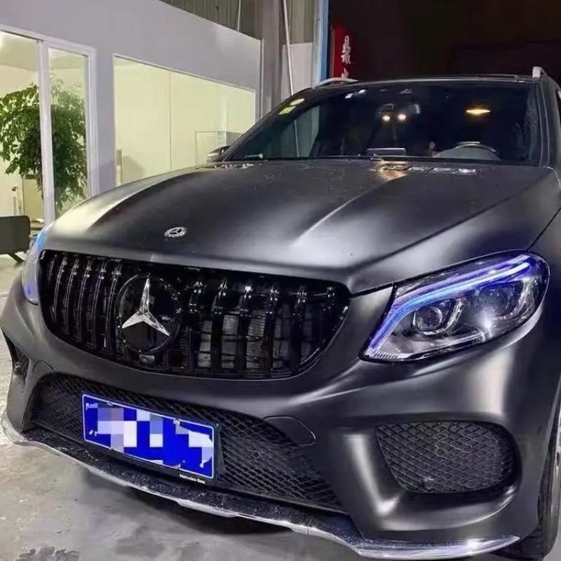 Эмблема на решетку радиатора плоское зеркало передняя эмблема для Mercedes-Benz C CLASS W204 GLK W204 B W245 VITO W447 W463 V V260