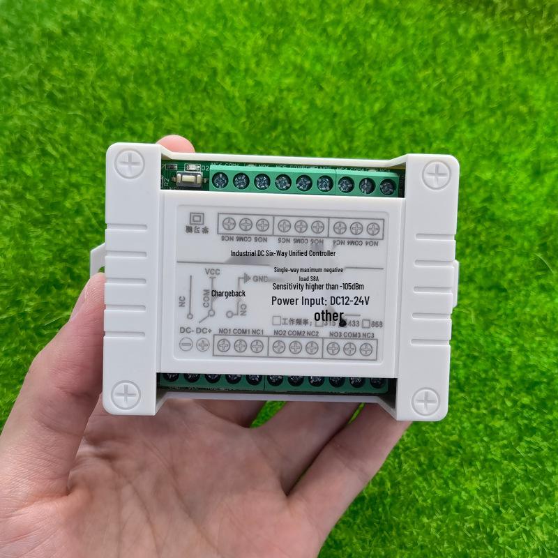 12V/24V 6-Channel Universal Receiver Relay Motor Controller