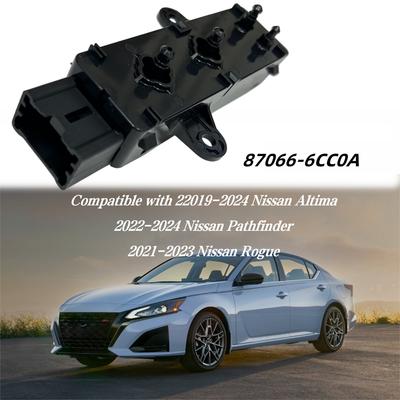 Переключатель сиденья с электроприводом левый для -2024 Nissan Altima Rogue Замена 87066-6CC0A