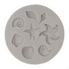 Sea Themed Silicone Model Casting Lightweight Portable Artwork Clay Practical Novelty Crafting