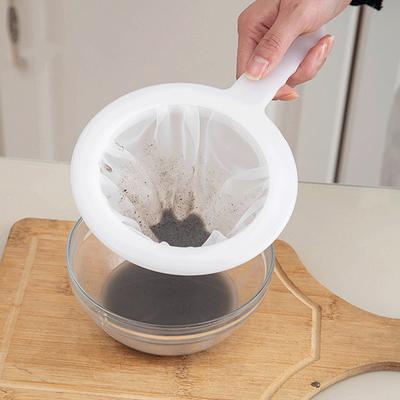 Фильтр ультратонкой очистки из нейлона 100/120/200/300/400 ячеек, сетка, сито, ложка, сито, соевое молоко, сок, кофе, чай, фильтр