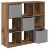 Sideboard with Drawers Reclaimed Wood Look 88.5 x 29 x 84.5 cm