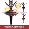Poupée Ladybug Transformation - BANDAI - Miraculous 26 Cm - Changement De Tenue