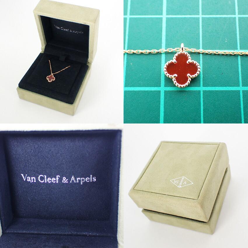 [Б/у] VanCleef & Arpels/VanCleef & Arpels 750RG Sweet Alhambra Carnelian Ожерелье/g445-32