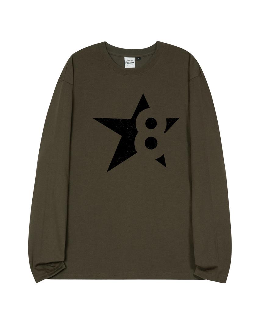PRIMATE Big Star Oversized Long Sleeve 4 Colors
