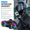 1/2 шт. Мотоциклетная гарнитура-интерком Шлем 500 м Дальность для 2 райдеров интеркоммуникатор Водонепроницаемый Обмен музыкой Мото Интерфон