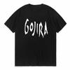 Unisex Tee-shirt Gojira T-shirt Unisex's Metal Music Cotton Tee Shirt Harajuku Streetwear Hoodies Pop Y2k Tops