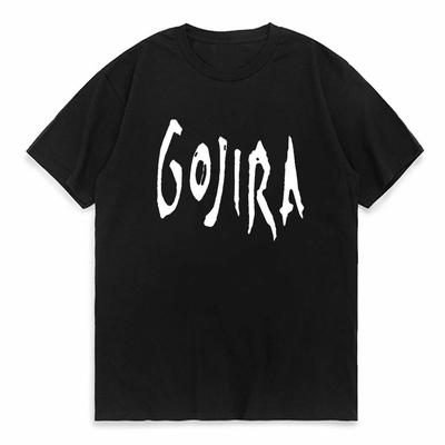 Футболка унисекс, футболка Gojira, унисекс, хлопковая футболка с металлической музыкой, уличная футболка Harajuku, толстовки в стиле поп Y2k, топы