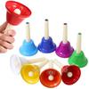 UPstore Music Bells, Hand Bells, Colored Hand Type, 8-Note Set, Beginner's, Practice, Kids' Educational Toy