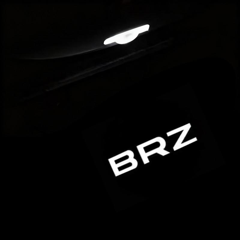 2Pcs LED Car Door Welcome Lights Projector Courtesy Lamp Styling Accessories For BRZ 2012 - 2015 2016 2017 2021 2022 2023 2024