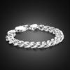 Новый мужской браслет Horsewhip Chain S925 с серебряным покрытием, модный популярный производитель ювелирных изделий