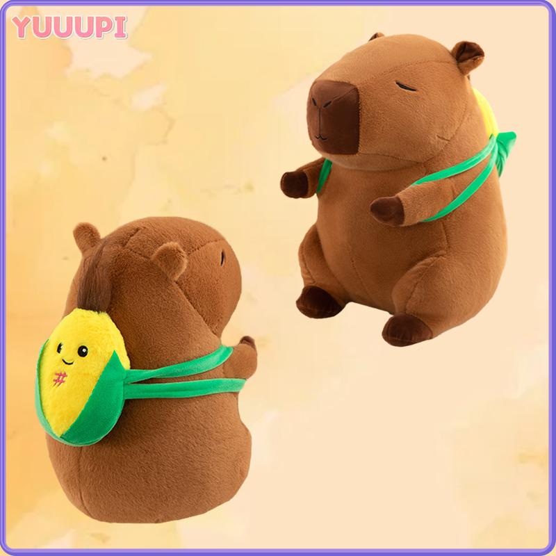 25СМ Плюшевая капибара Симуляция капибары Аниме Пушистая игрушка Милая кукла Мягкие игрушки Мягкая кукла Игровой домик для детей Подарки на день рождения