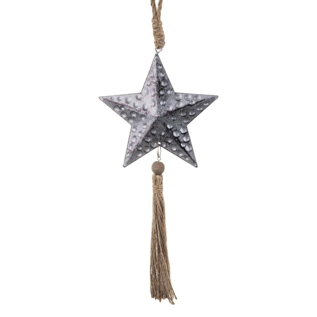 Metal Star Pendant 22X11X1