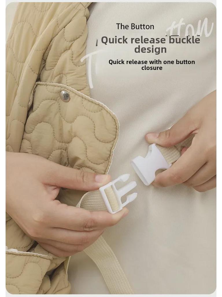 Fluffybaby Portable Pet Chest Bag - большая, мягкая, дышащая переноска для собак и кошек