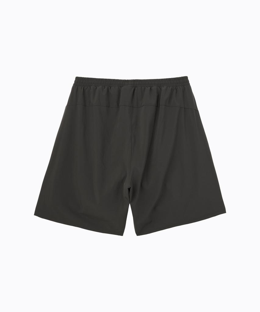 LIMELIGHT APPAREL Athlete Small Logo Liner Shorts (Charcoal/White)