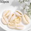 50Pcs Shell Cowry with Gap DIY Bracelet Necklace Anklet Ornament Jewelry Decor