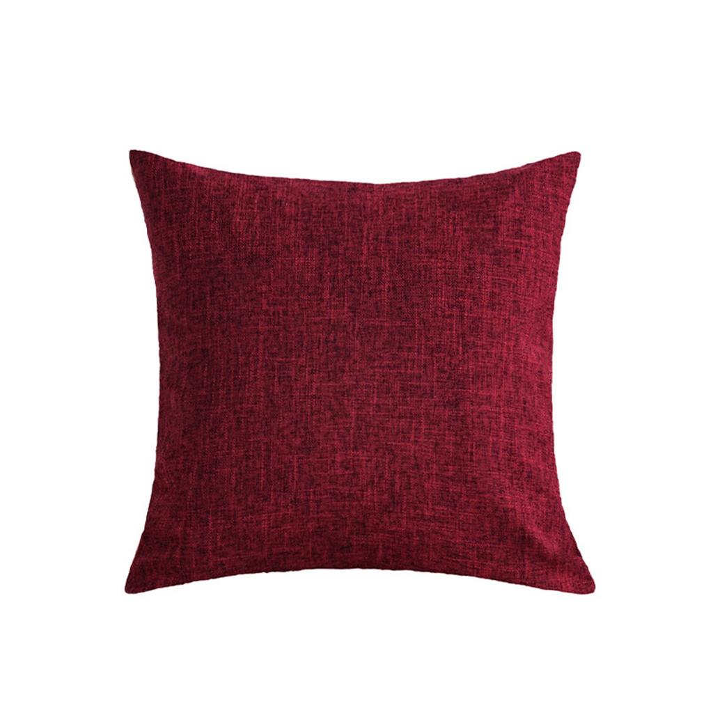 Льняная наволочка для дивана, прикроватная подушка, подушка для гостиной, подушка для спинки стула, подушка для талии в автомобиле