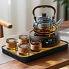Китайский стеклянный чайный набор YIHUTEA с электрической керамической плитой