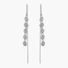 Jlauren M02641 Remind Crystal Piercing Earrings