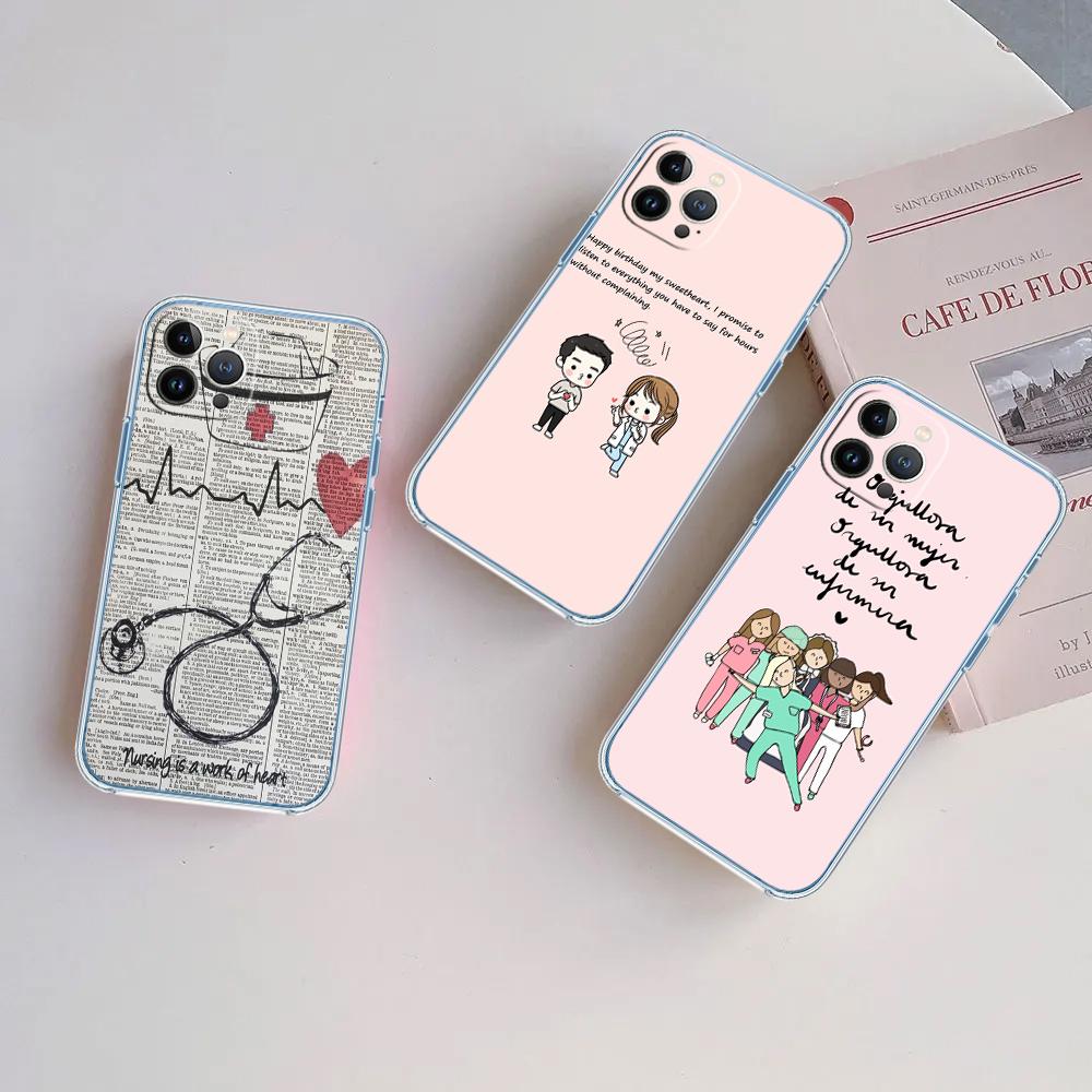 Чехол для телефона PP50 Медсестра Доктор Стетоскоп для Motorola Moto G40 G04 G05 One Ace Action Fusion + Plus Hyper Macro Vision Zoom