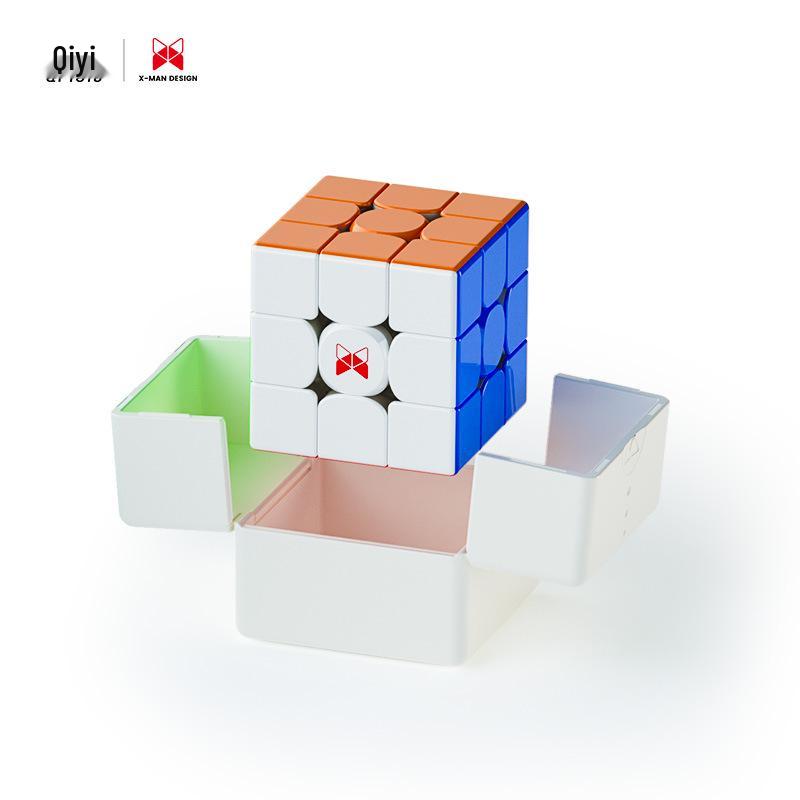 Магнитный кубик Рубика Qiyi XMD Wind 4 UV 3x3 - Флагман 4-го поколения с Алмазной поверхностью