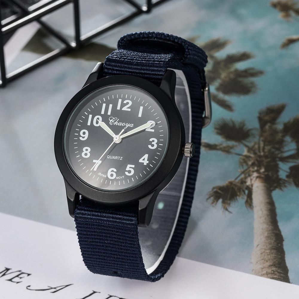 High Quality Children Boys Girls Digital Watch Quartz Wristwatches Students Exam Watches Nylon Strap for 5-12 Ages