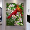 5D Diy Diamond Painting Cartoon Animal Birds Cross Stitch Round Diamond Mosaic Home Paintings Crafts
