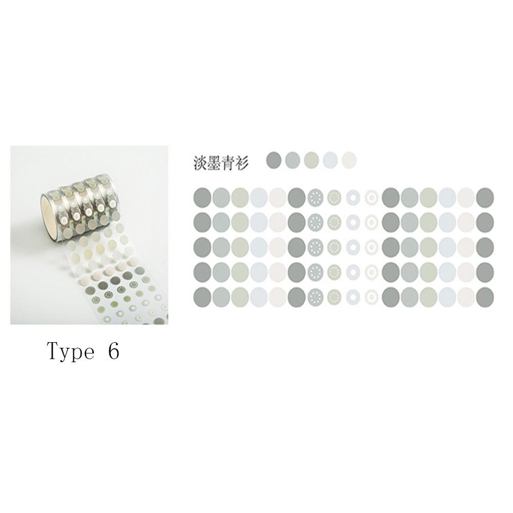 Принадлежности, круглые точки, печатная этикетка для дневника, декоративная лента Васи, бумажные ленты, наклейка для скрапбукинга