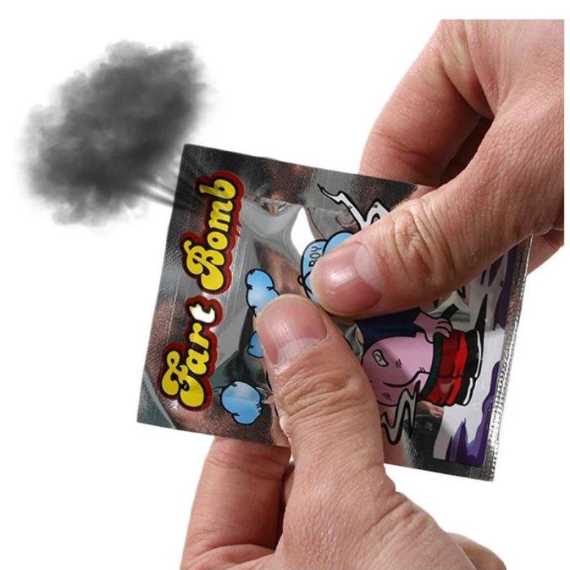 10 шт./компл., забавные сумки для пукающих бомб, ароматические бомбы, вонючая вонючая бомба, новинка, кляп, игрушки