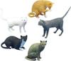 Passion Models 1/12 Scale Resin Kit (P35T-028) - Set of 5 Cats for Cat Lovers (Animals)