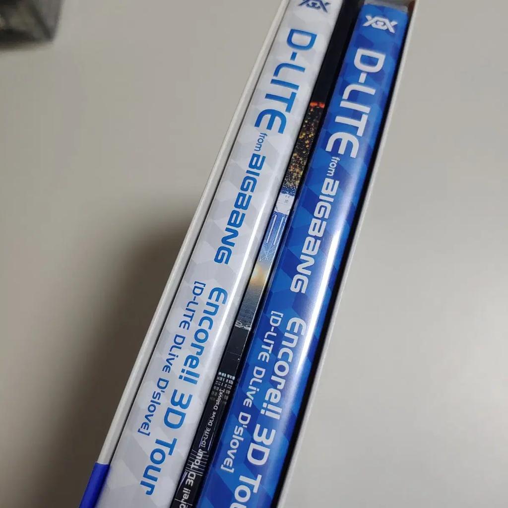 BIGBANG Daesung D-LITE Encore 3D Tour Concert Blu-ray Limited Edition Used