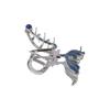 Wave Metal Shark Clip Starfish Geometric Hair Claw Creative Fish Tail Shape Claw Clips  Wash Face