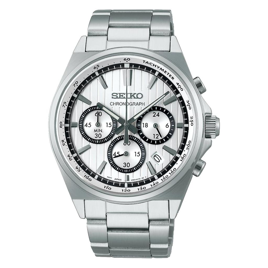 Watch Seiko Selection S Series Battery Operated Quartz Chronograph SBTR031 Silver [Seiko Watch] Men's
