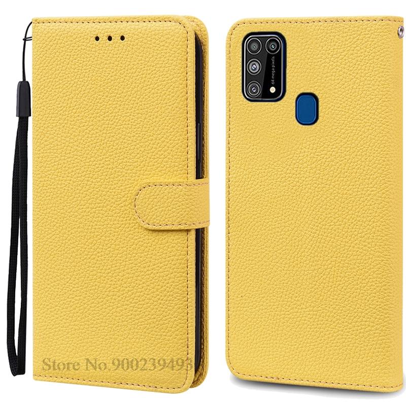 Чехол M31 для Samsung Galaxy M31, чехол, силиконовый кожаный флип-чехол для Samsung M31, чехол для телефона M 31 M315F, чехол, чехол, Fundas